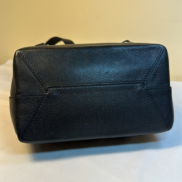 COA Louis Vuitton Calfskin LockMe Backpack Silver Hdw #DU3196 France 2016 - Picture 12 of 17